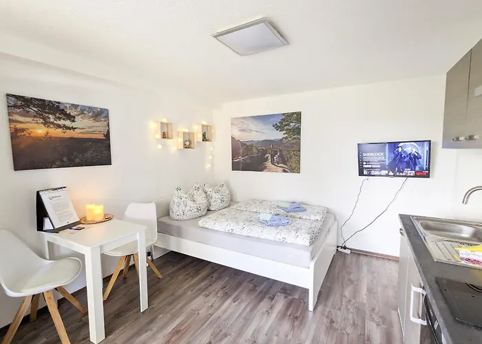 شقة B1 - Urlaubsmagie - Einzimmerwohnung Direkt Am Wanderweg *