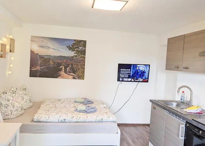 شقة B1 - Urlaubsmagie - Einzimmerwohnung Direkt Am Wanderweg